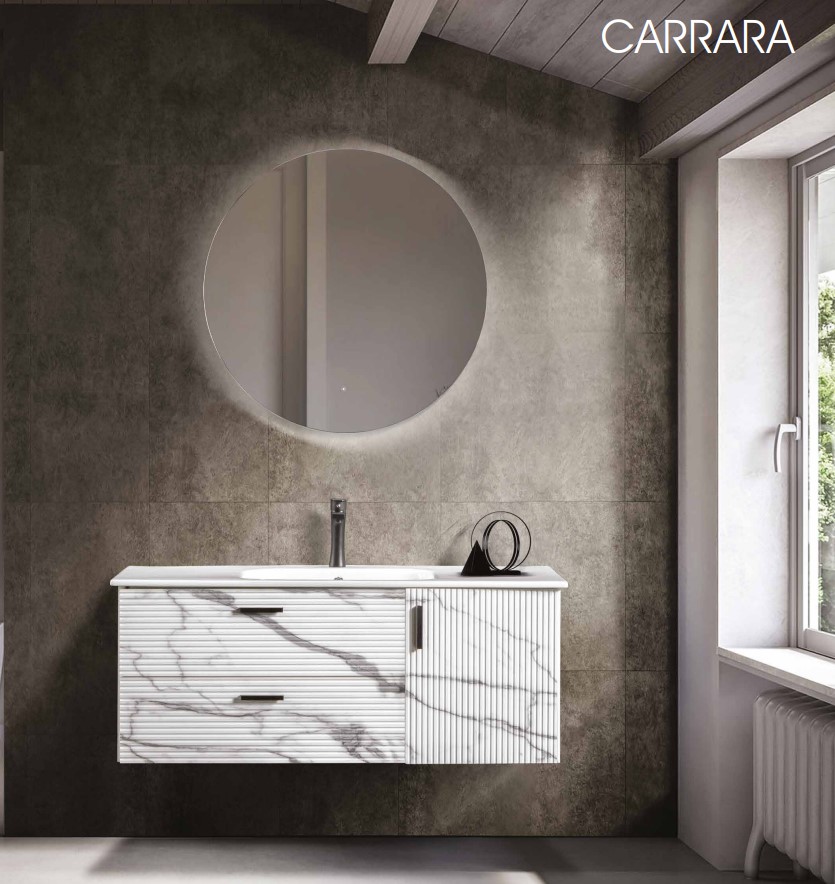 BANYO DOLABI CARRARA 80 CM - TAKIM